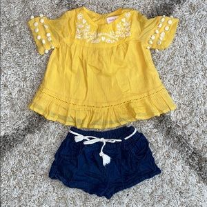 12 month yellow Tommy Bahama Summer set